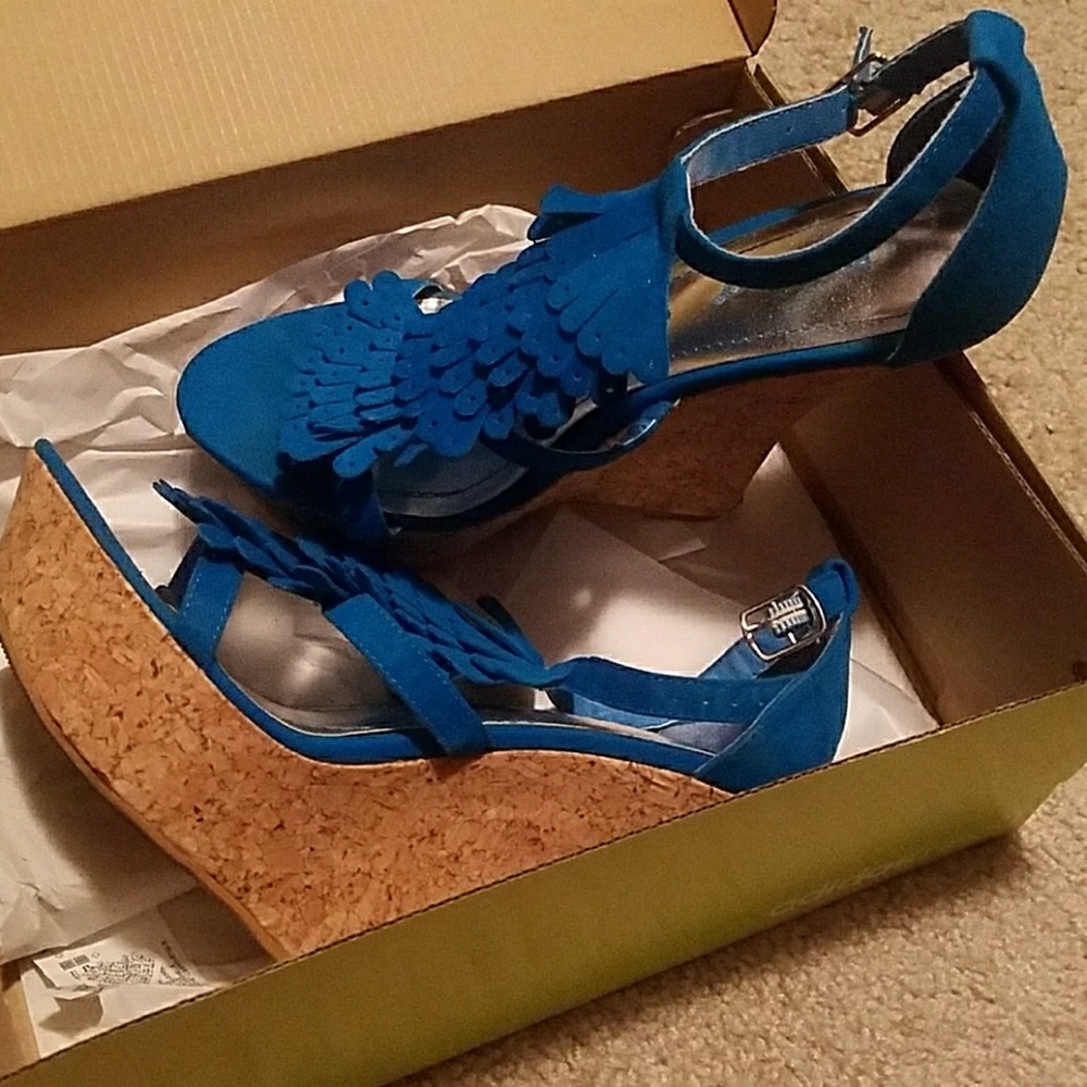 Turquoise Wedges